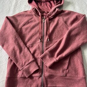 lululemon athletica size 8 Textured Hoodie in Rose